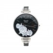 Alexandre Christie AC 2793 Silver Black LHBTBBA